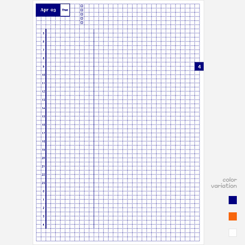 Excel De Calendar 1日１ページ ほぼ日手帳をａ４大判で